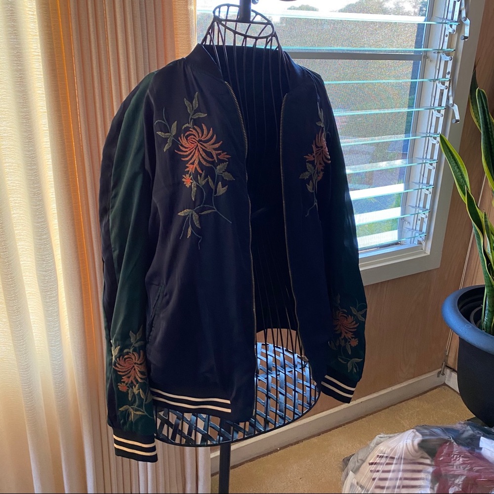 Zara Reversible Bomber Jacket